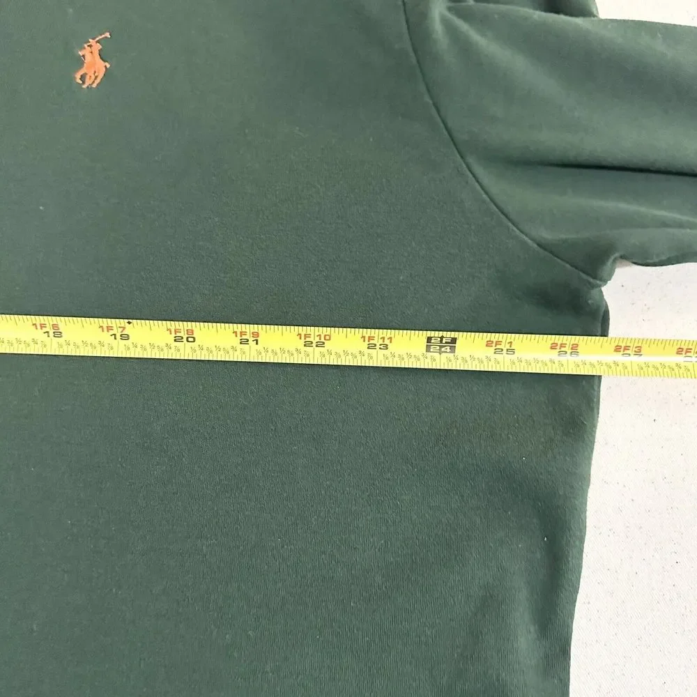 Polo Ralph Lauren Men's Size XLarge(Fits Like A 2X-Large)Shirt Green Long Sleeve